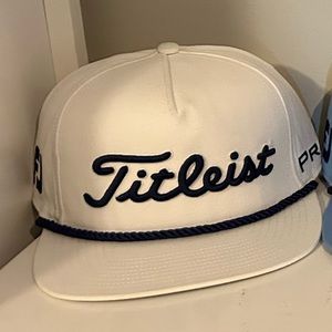 Titleist FootJoy Tour Issue Rope Hat.
